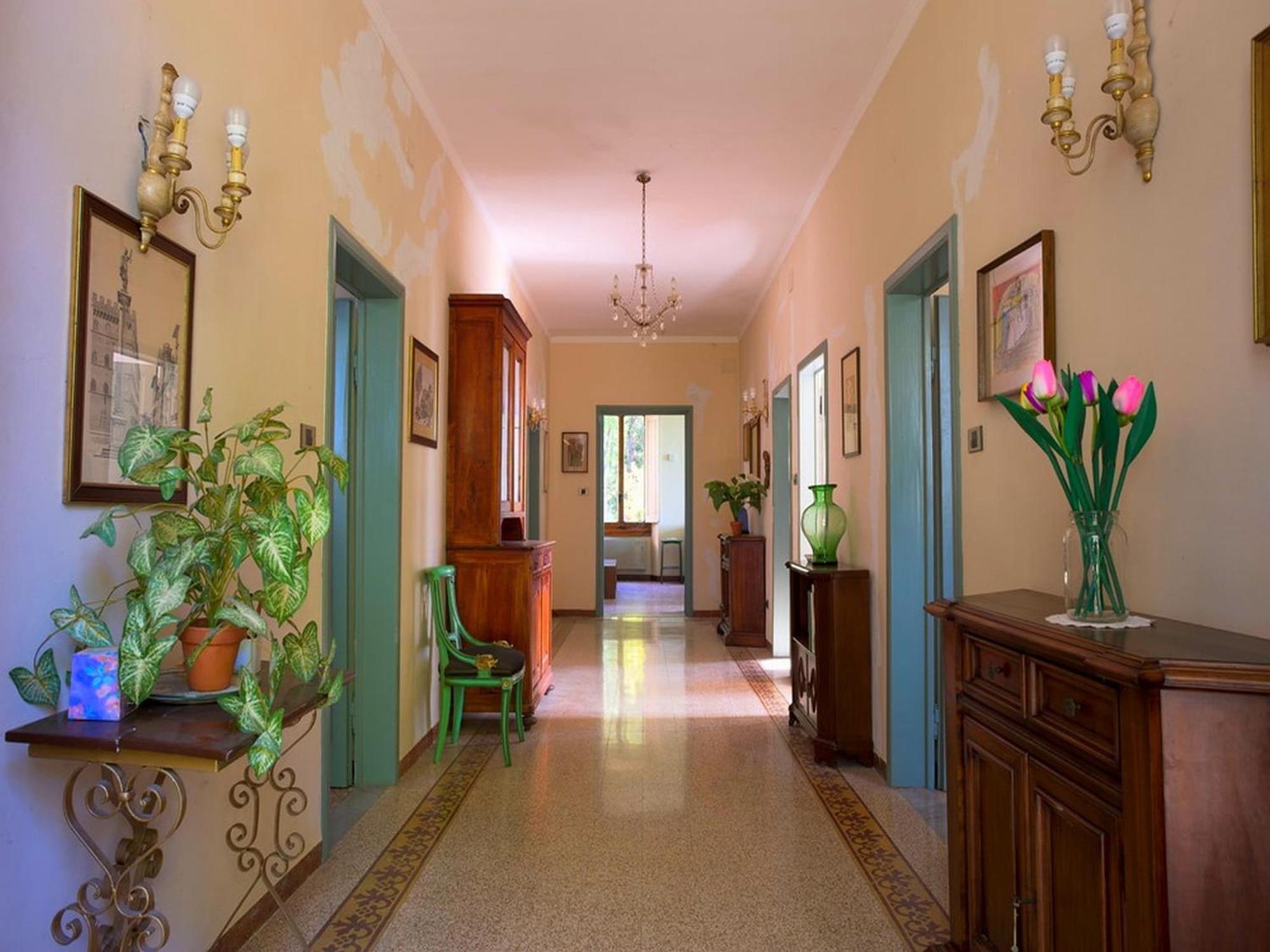 Lovely Holiday Home In Montefiridolfi With Hill View Екстериор снимка