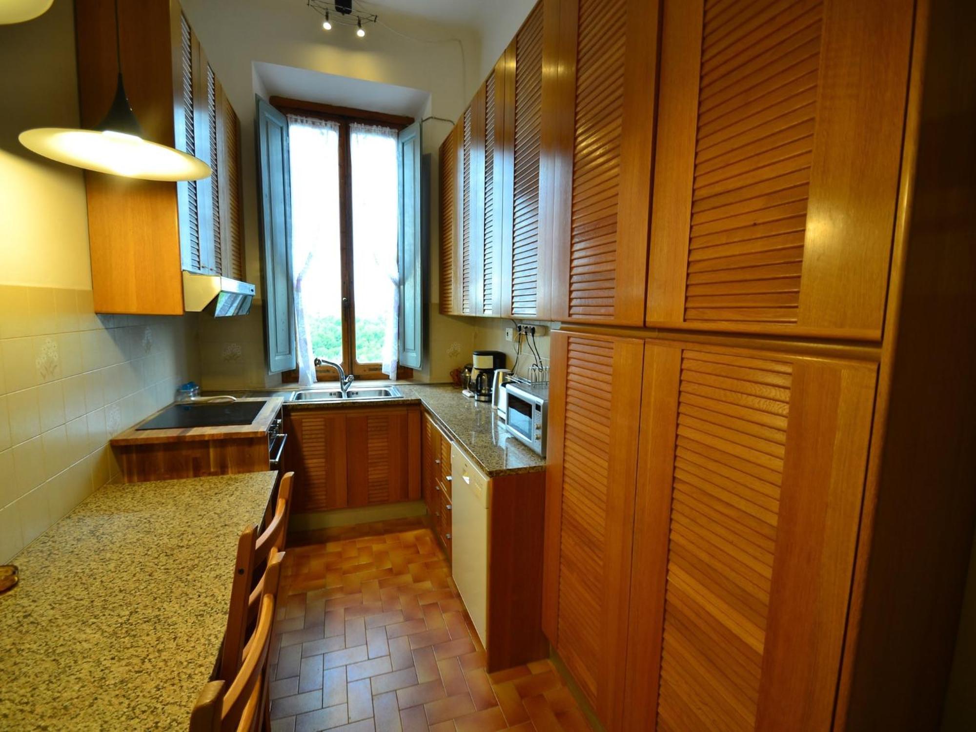 Lovely Holiday Home In Montefiridolfi With Hill View Екстериор снимка